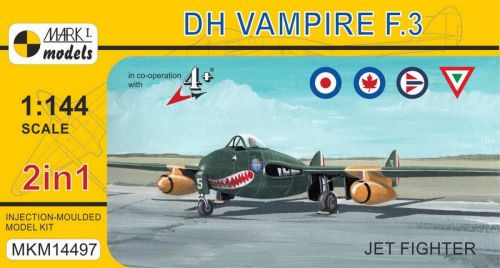 DH Vampire F.3 Jet Fighter