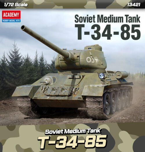 T-34/85 Soviet Medium Tank 1/72