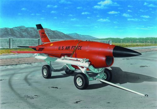 Firebee BQM-34A w/transport cart
