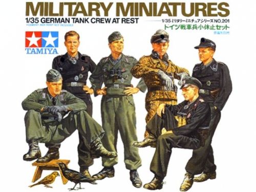 German Tank Crew at Rest