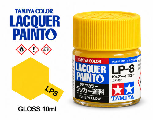 Tamiya LP-8 Pure Yellow/Žlutá