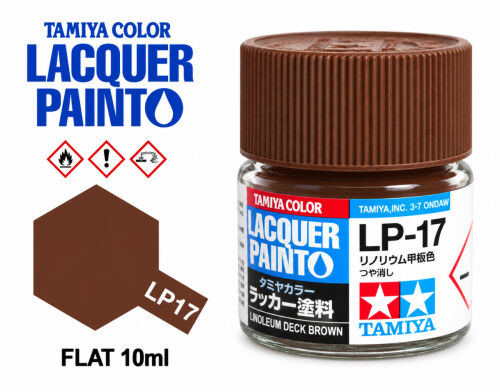 Tamiya LP-17 Linoleum Deck Brown