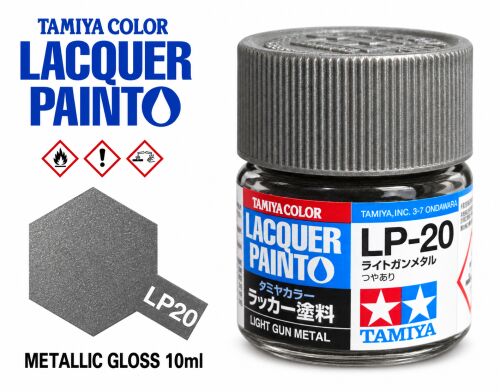 Tamiya LP-20 Light Gun Metal