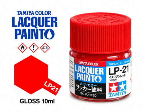 Tamiya LP-21 Italian Red/Italská červená