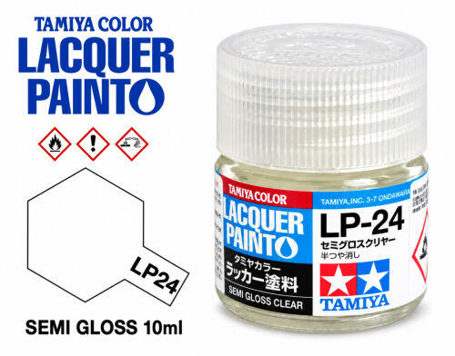 Tamiya LP-24 Semi Gloss Clear/Polom.Lak