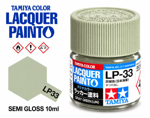 Tamiya LP-33 Gray Green IJN/Šedozelená