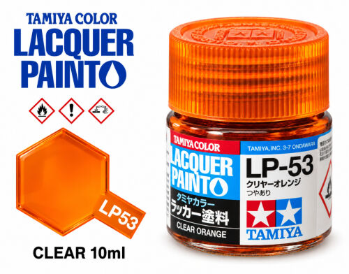 Tamiya LP-53 Clear Orange/Oranžová průhl