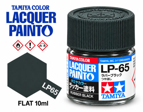Tamiya LP-65 Rubber Black/Pneumatiky
