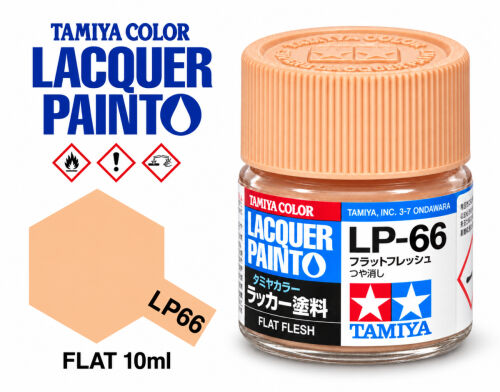 Tamiya LP-66 Flat Flesh/Obličejová