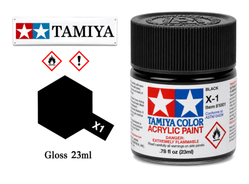X1 Black 23ml