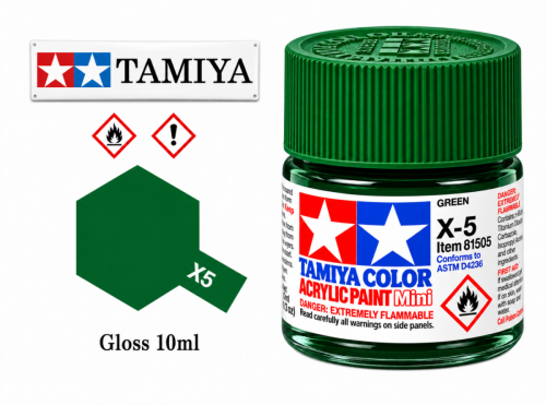 Tamiya X-5 Green/Zelená