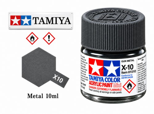Tamiya X-10 Gun Metal/Zbraňová