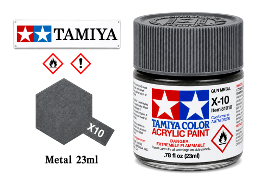 X10 Gun Metal 23ml
