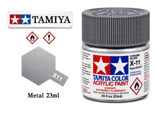 X11 Chrome Silver 23ml