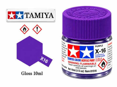 Tamiya X-16 Purple/Fialová