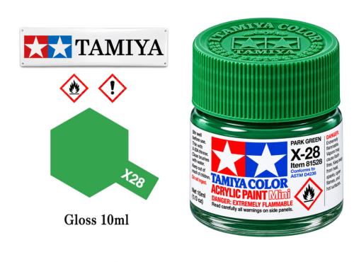 Tamiya X-28 Park Green/Zelená