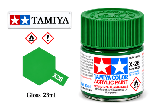 X28 Park Green 23ml