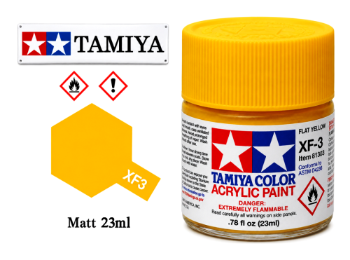 XF3 Flat Yellow 23ml