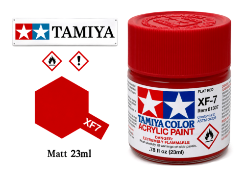XF7 Flat Red 23ml