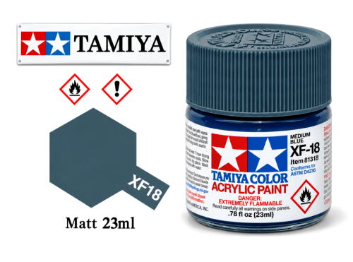 XF18 Medium Blue 23ml