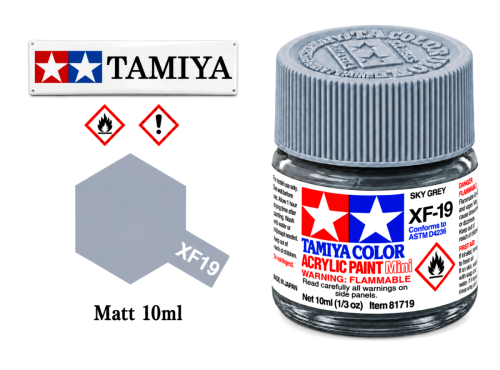 Tamiya XF-19 Sky Grey/Modrošedá