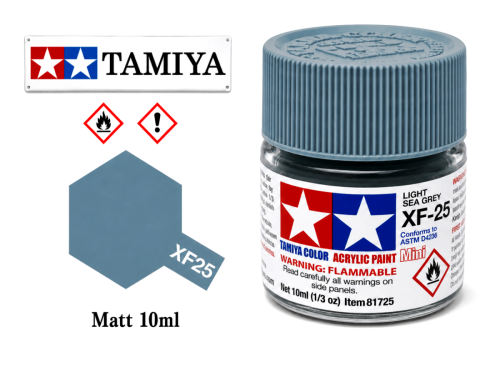 Tamiya XF-25 Light Sea Grey/Světle Šedá