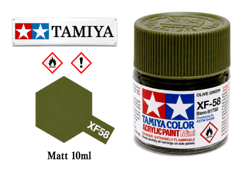 Tamiya XF-58 Olive Green/Olivová
