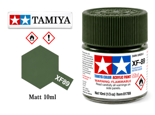 Tamiya XF-89 Dark Green 2/T.zelená 2