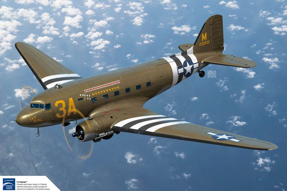 USAAF C-47 Skytrain 1/144
