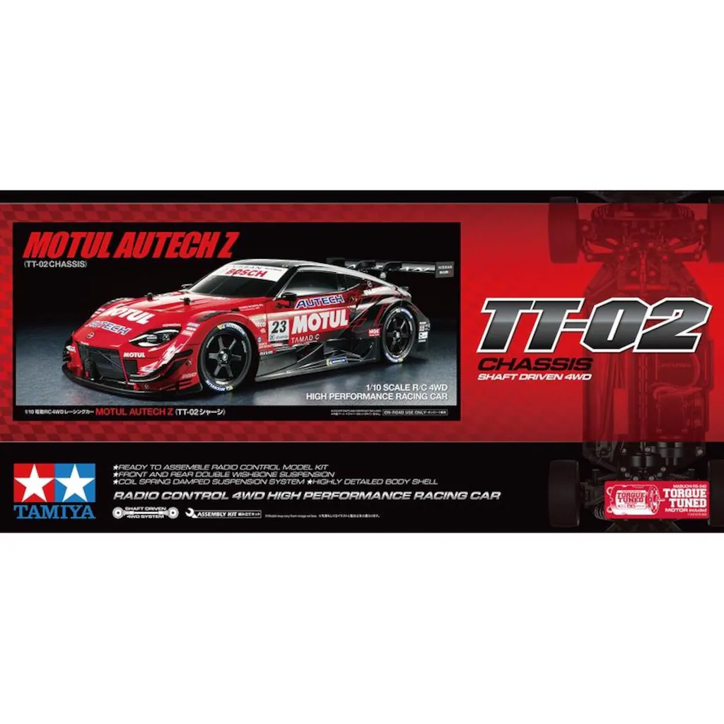 TT02 Motul Autech Z Painted 1/10