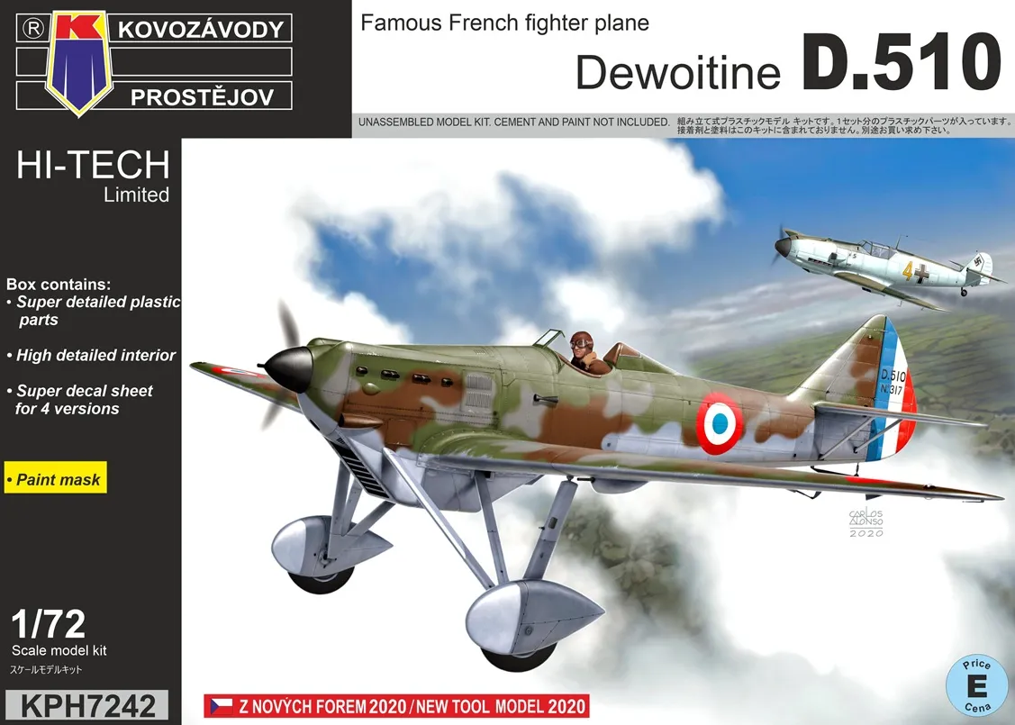 Dewoitine D.510 1/72