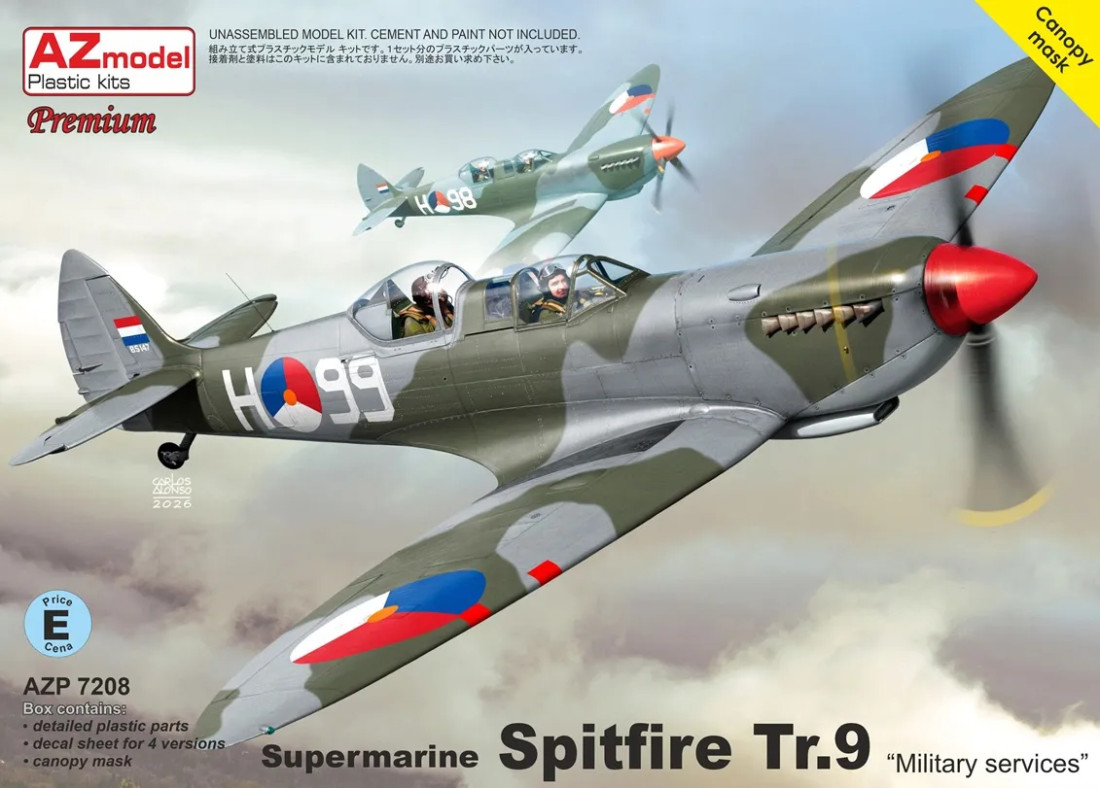 Spitfire Tr.9 "Military services" 1/72