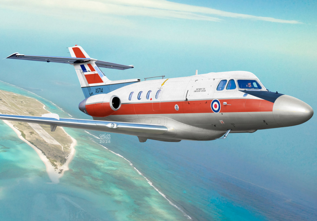 HS 125 Dominie T.1 RAF 1/72