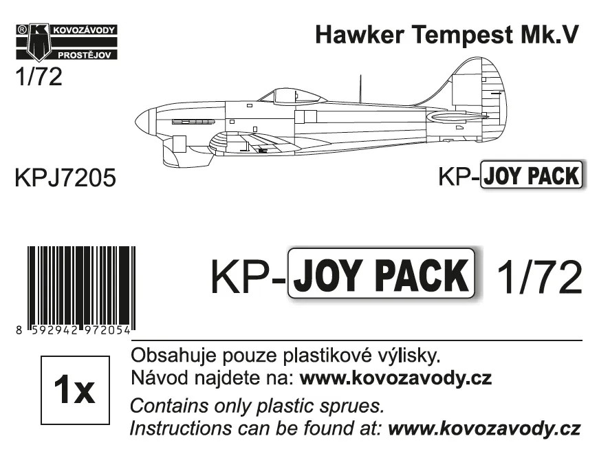 Tempest Mk.V KP-JOYPACK 1/72