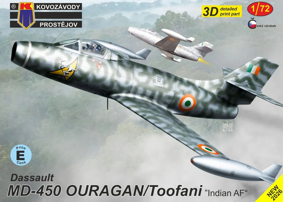 MD-450 Ouragan/Toofani"Indian AF" 1/72