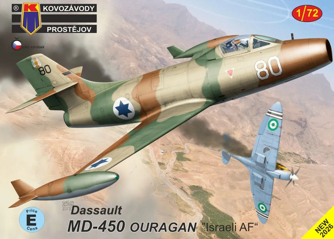 MD-450 Ouragan/Toofani"Israel AF" 1/72