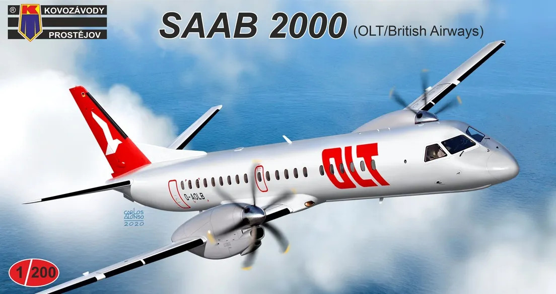 SAAB 2000 (OLT/British Airways) 1/200
