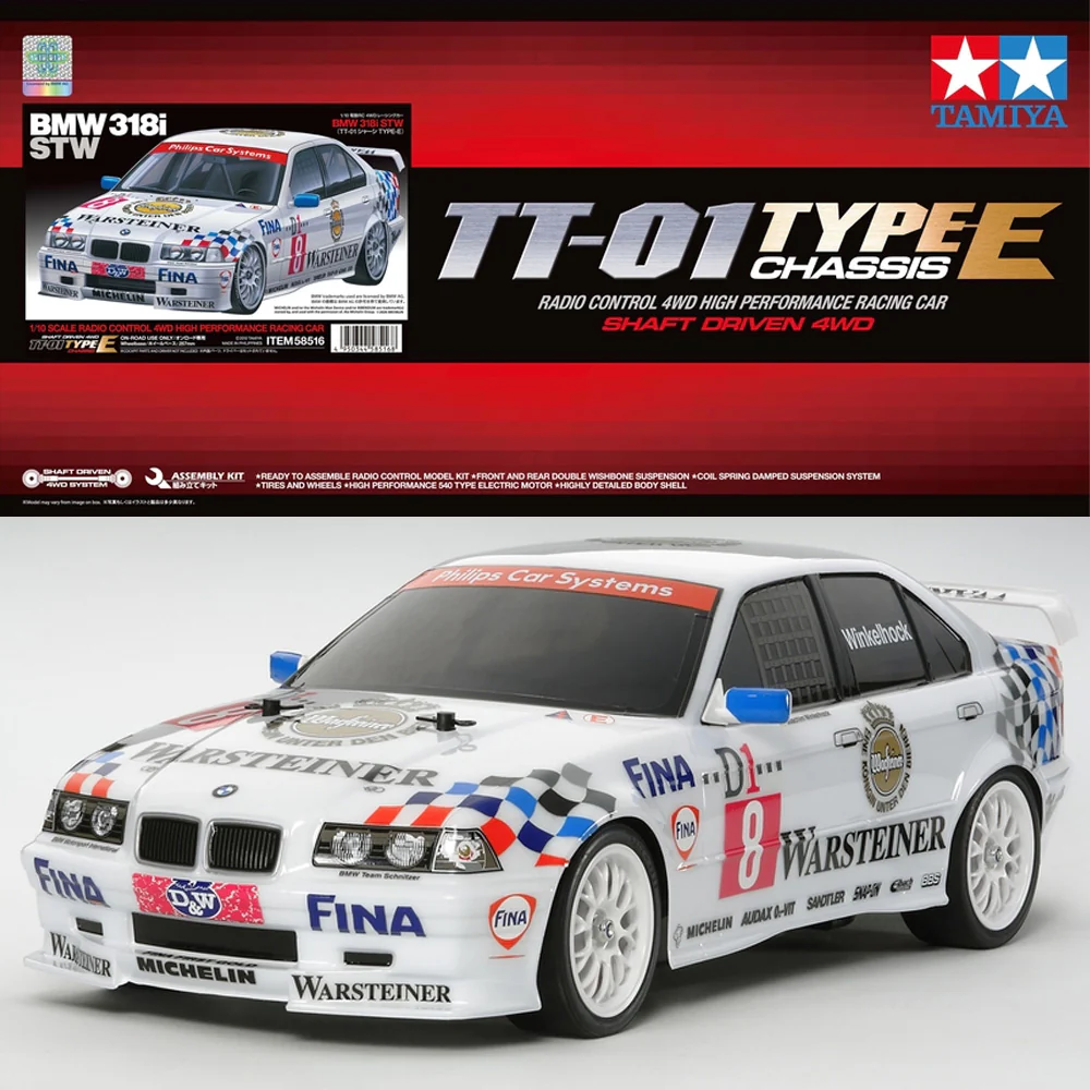 1:10 BMW 318i STW TT01E Chassis (stavebnice)
