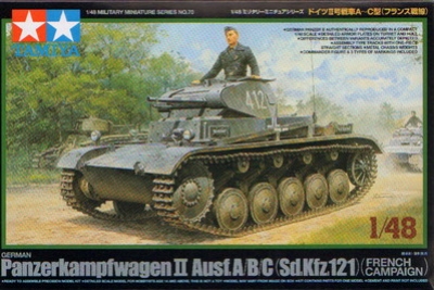 Panzer II Ausf.A/B/C French Camp. 1/48