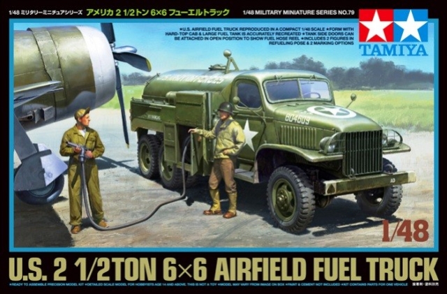 US 2.5t 6x6 Fuel Truck 1/48
