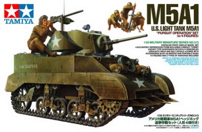 M5A1 w/4 Figures