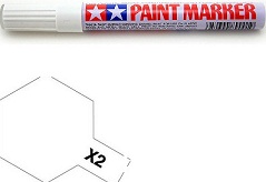 X-2 White Popisovač