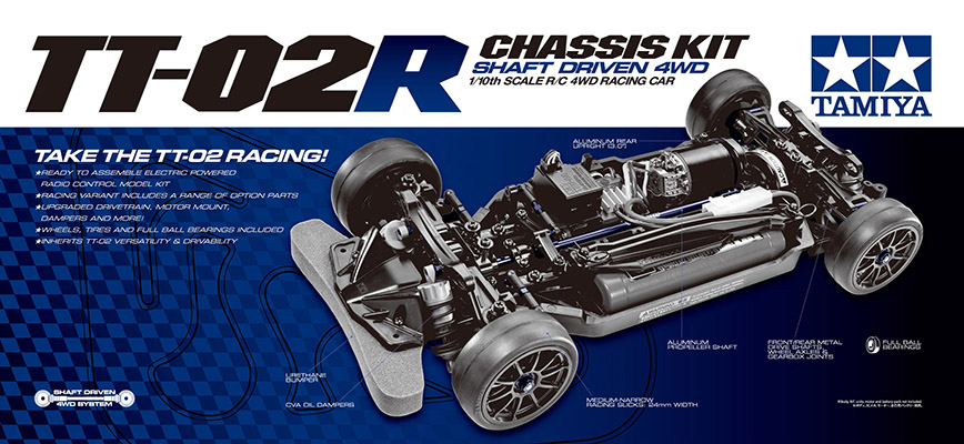 TT-02R Chassis Kit